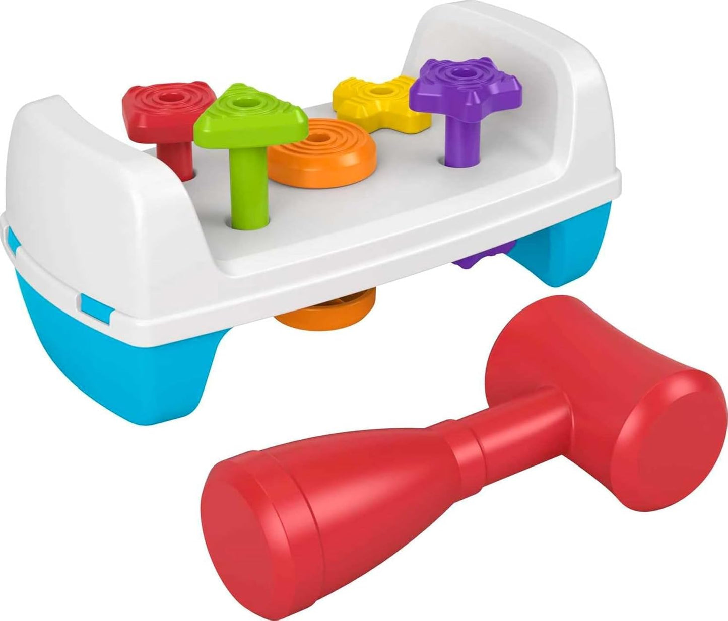 Fisher-Price Toddler Tap & Turn Bench - Imaginative Pretend Play Set
