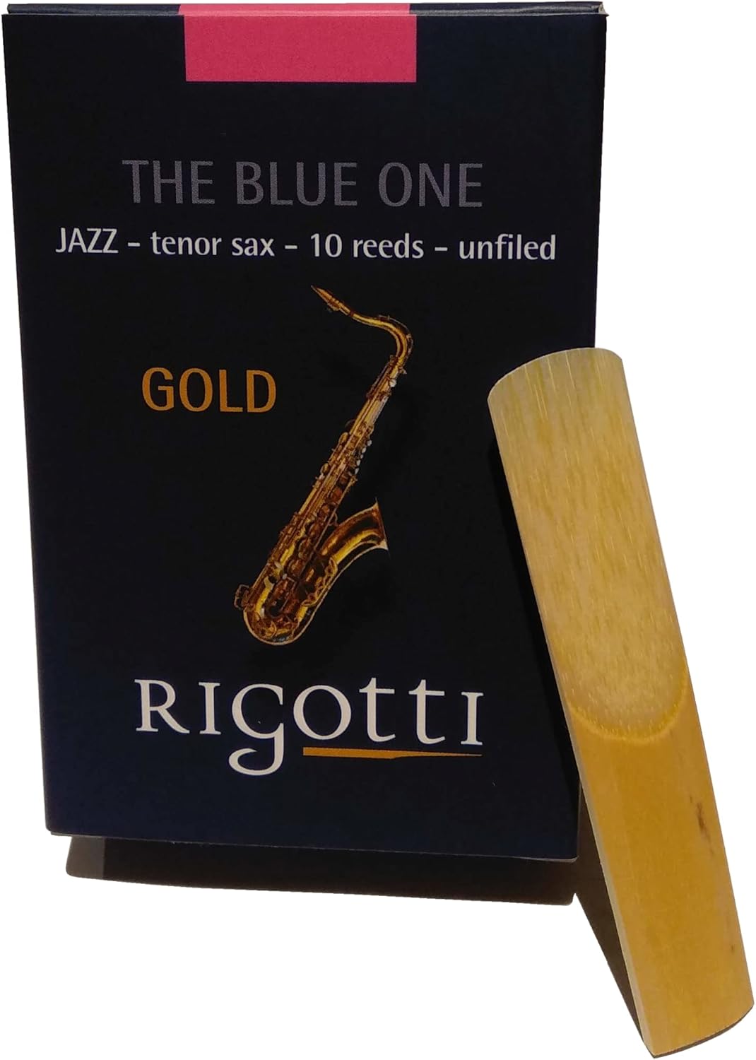 Rigotti RG.JST Gold Jazz Tenor Saxophone Reeds - 2.5 Medium
