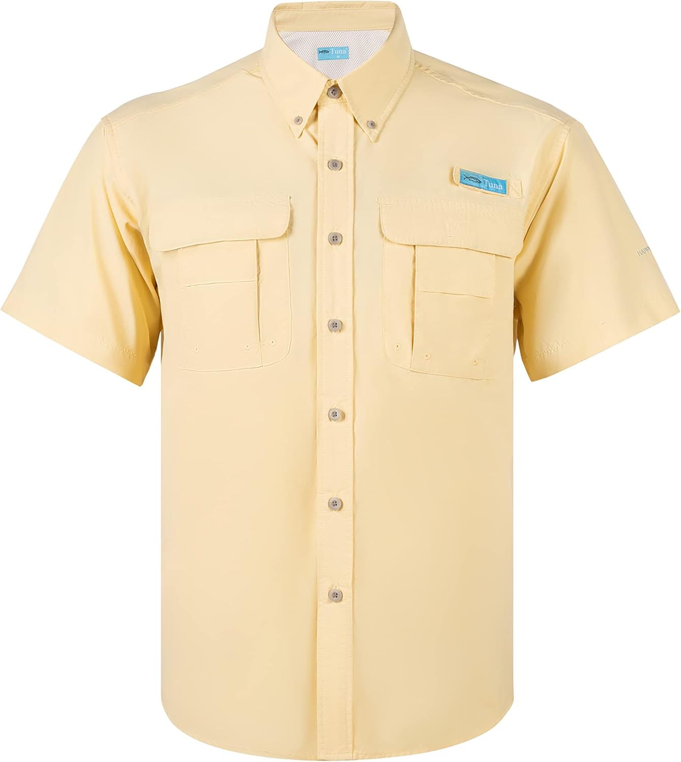 Tuna Men's UV UPF 50+ Fishing Shirts for Sun Protection and Comfort