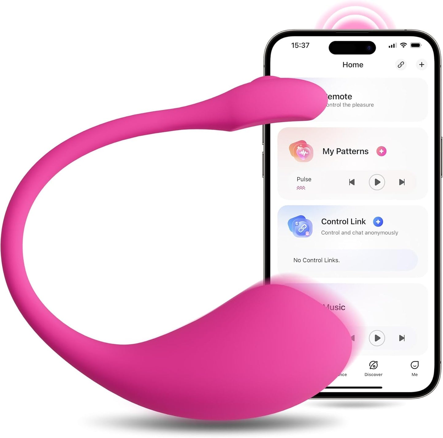 LOVENSE Lush 2 Remote Vibrator: Powerful G-Spot Pleasure Egg