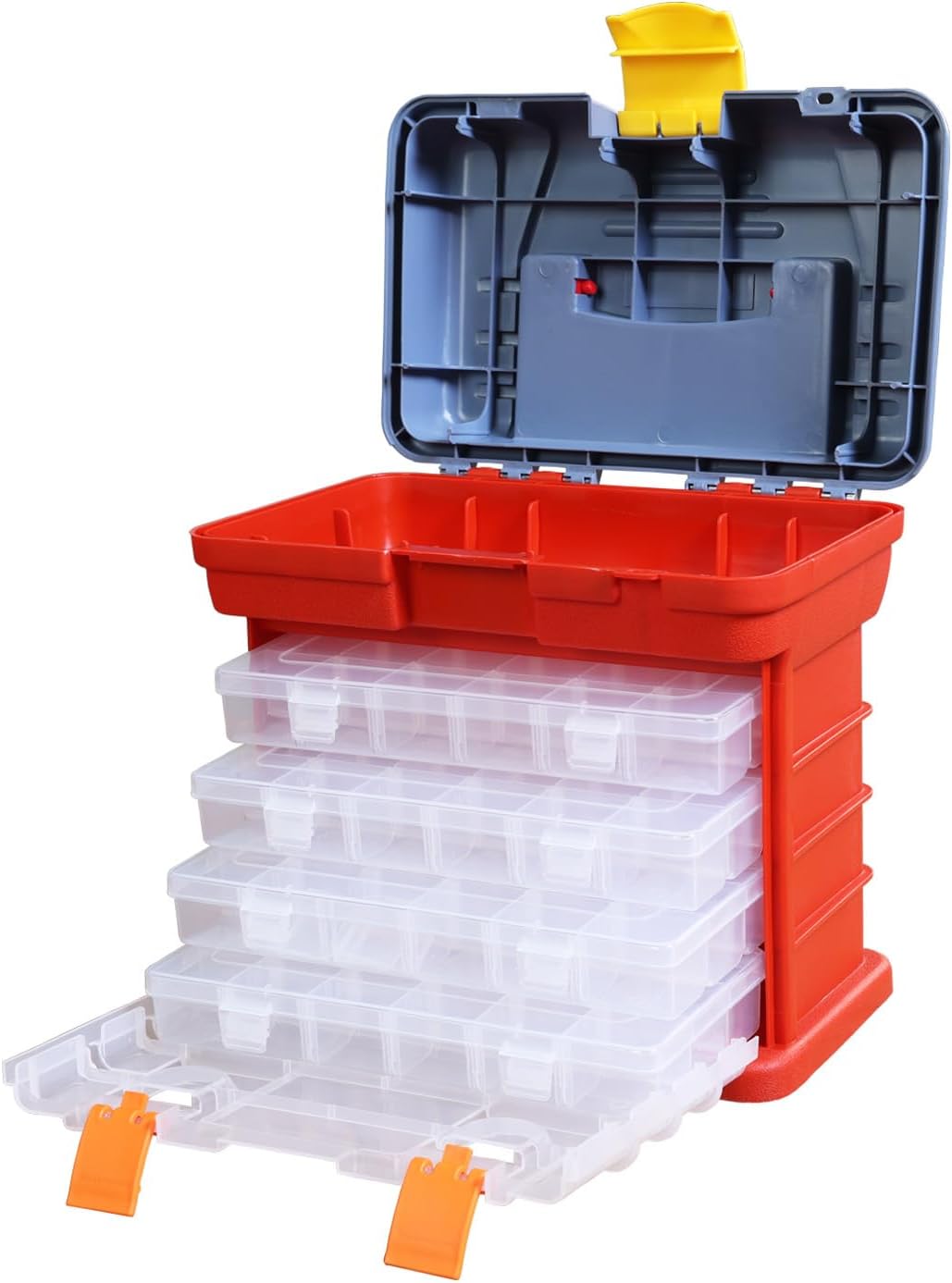 Portable 4-Drawer Tackle Box Organizer