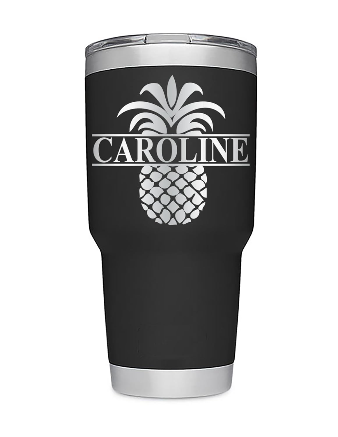 Personalized Pineapple Gift - Laser Engraved Tumblers & Bottles