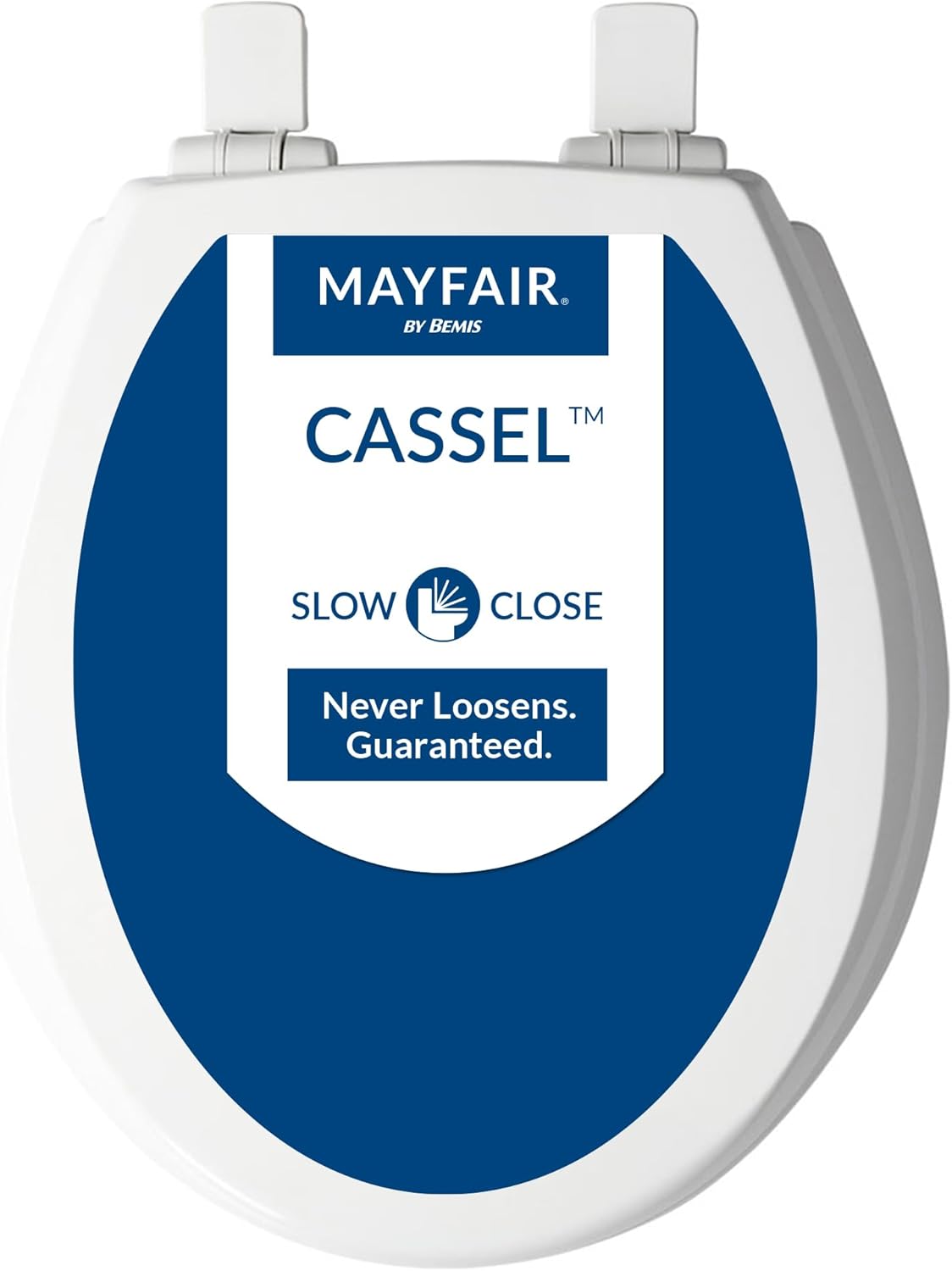 Mayfair Cassel Slow Close Toilet Seat for Modern Bathrooms