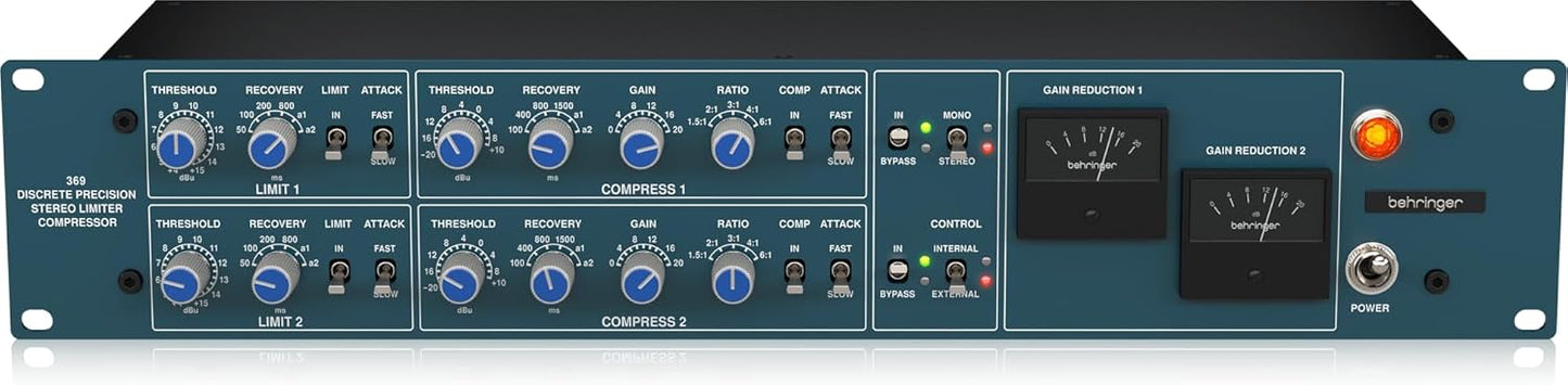Behringer Classic 2-Channel Precision Stereo Compressor Review