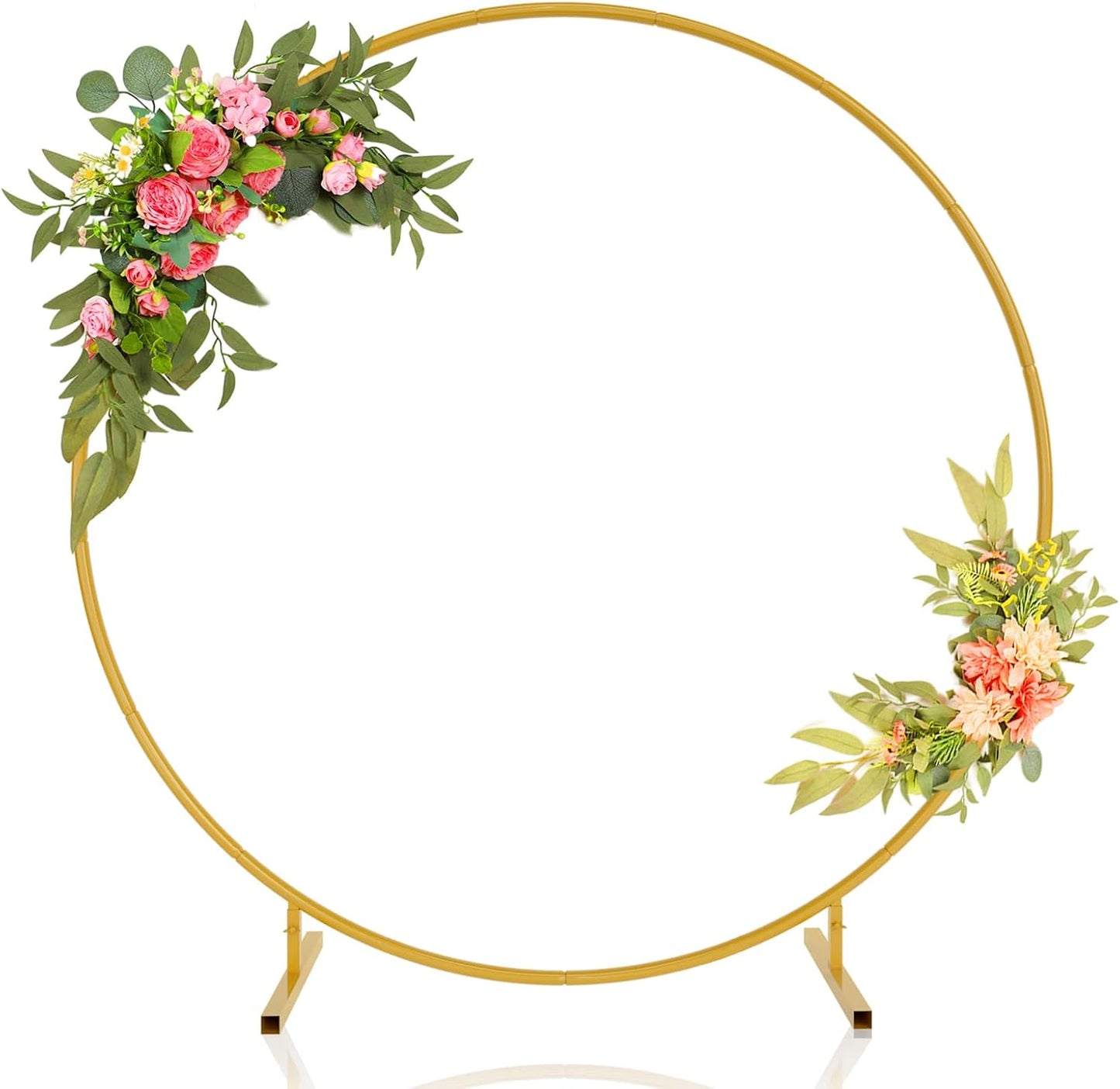 6.6ft Round Backdrop Stand for Weddings and Parties