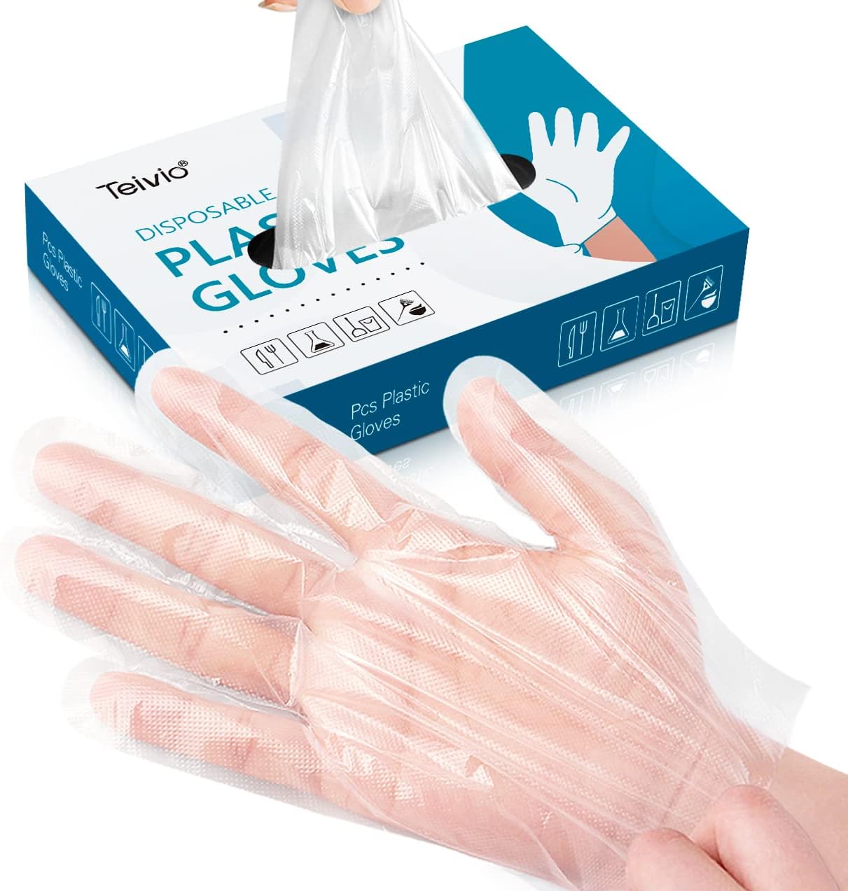 Teivio Disposable Kitchen Gloves - Safe Food Handling