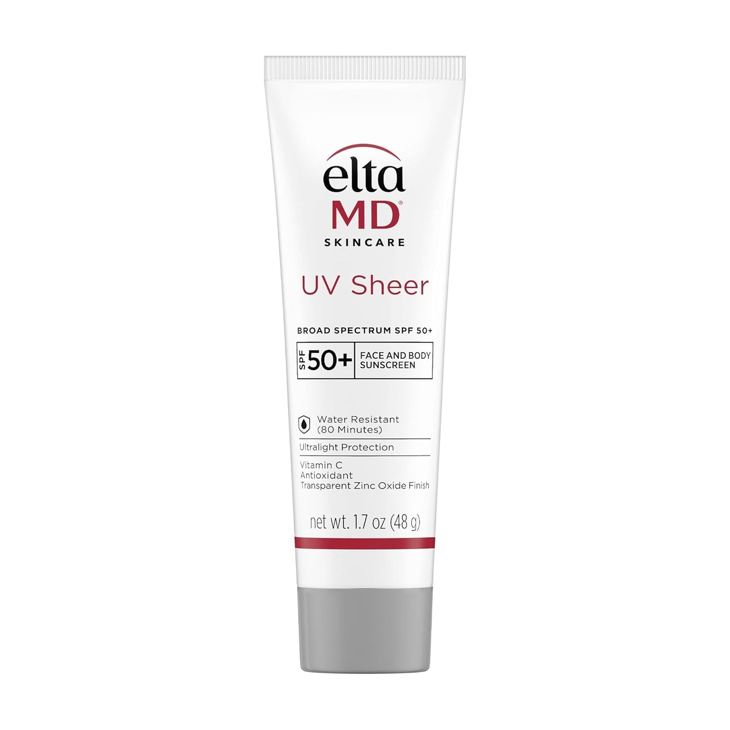 EltaMD UV Sheer Face Sunscreen SPF 50+ No White Cast Formula