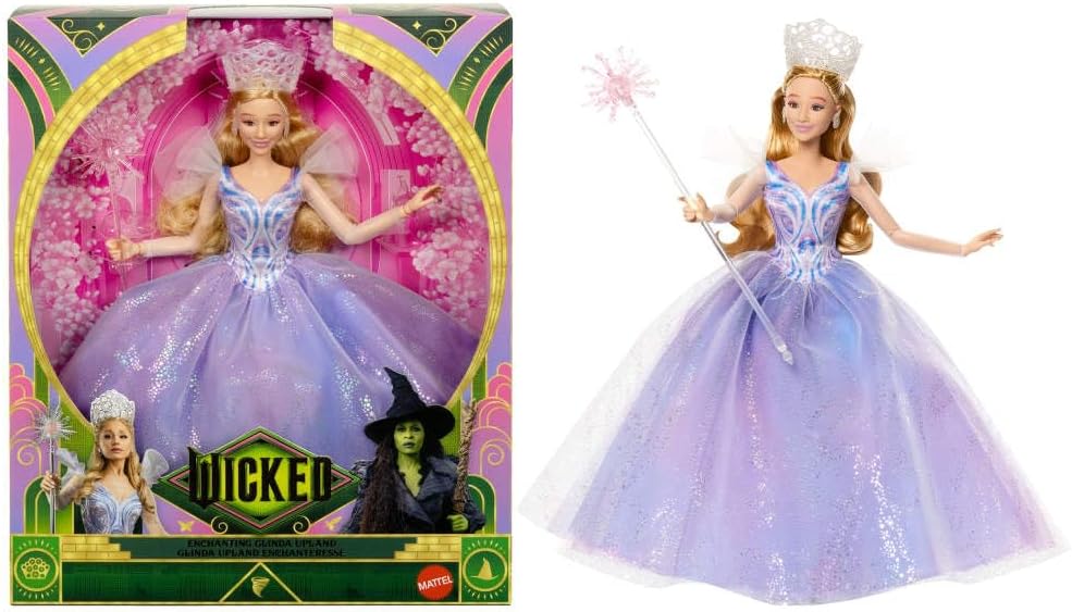 Wicked Glinda Fashion Doll with Removable Outfit & Accessories