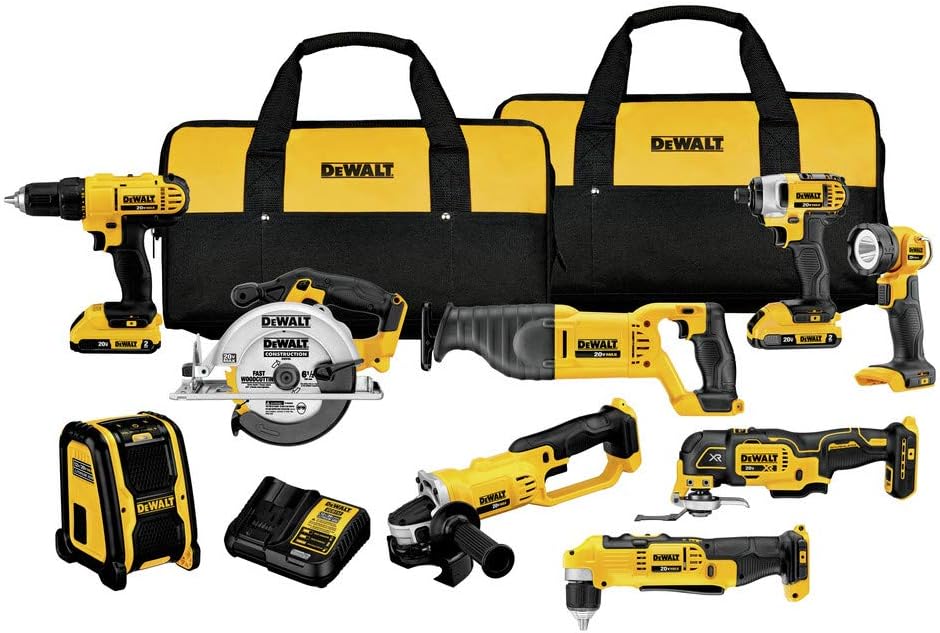 DEWALT 20V MAX Power Tool Combo Kit for All Your Projects