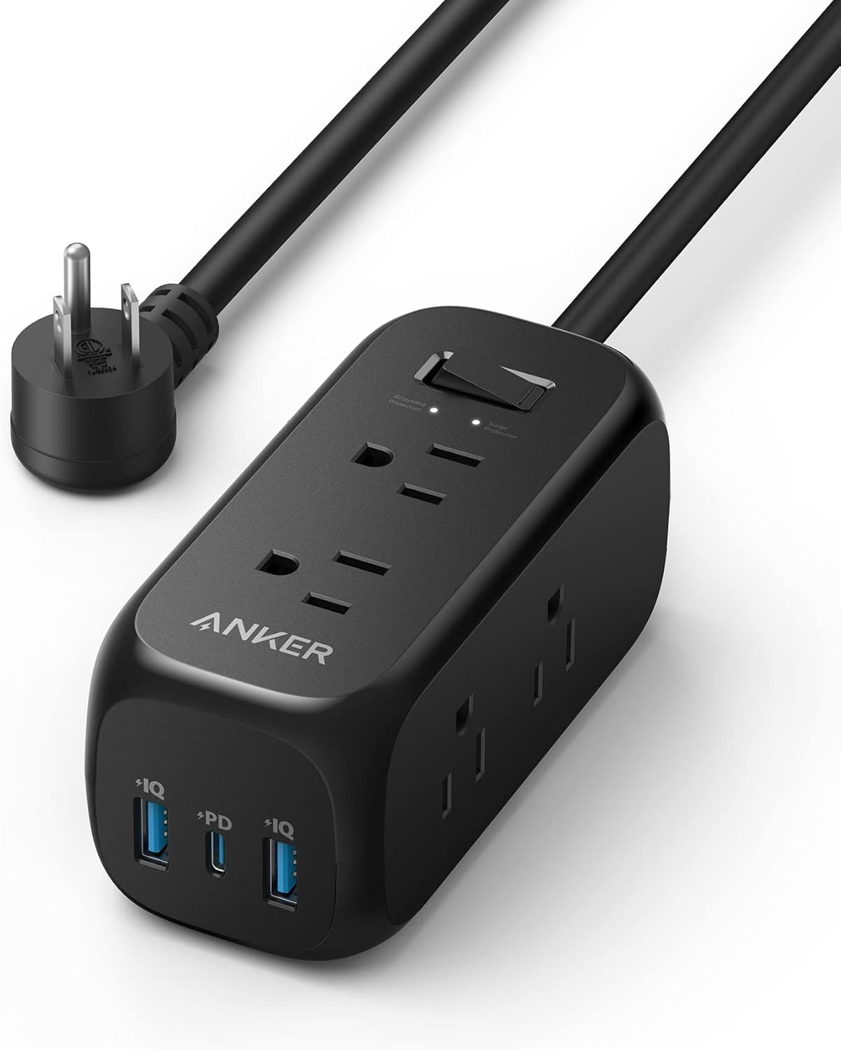 Anker 332 USB Power Strip with 6 Outlets and 10ft Cord