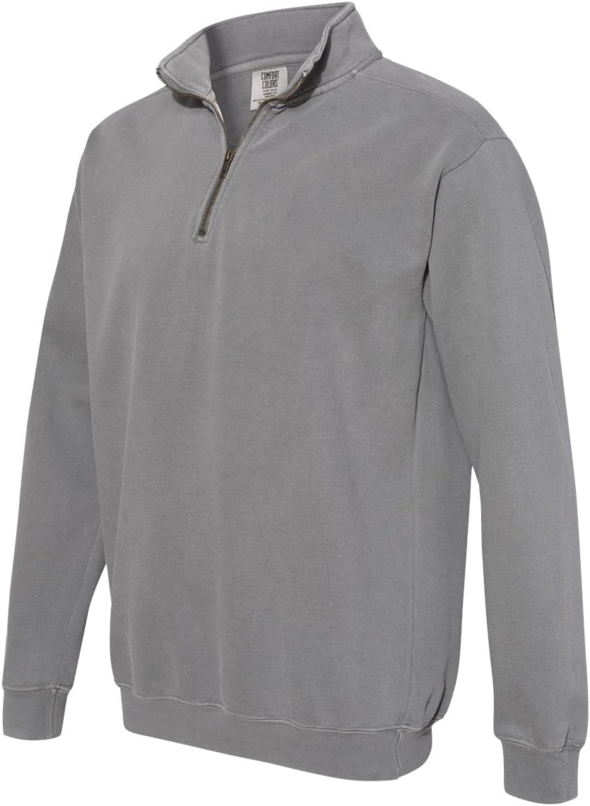 Comfort Colors Adult 1/4 Zip G1580 Sweatshirt for Ultimate Comfort