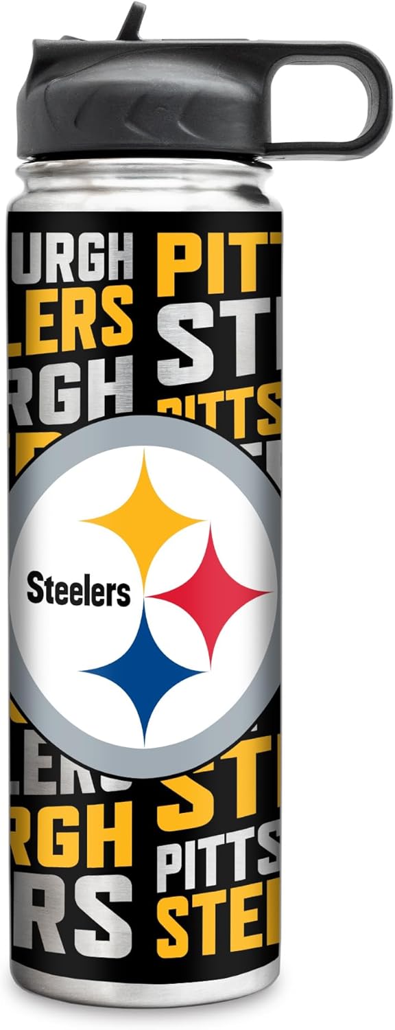 NFL Football Stainless Steel Tumbler - Perfect for All Drinks