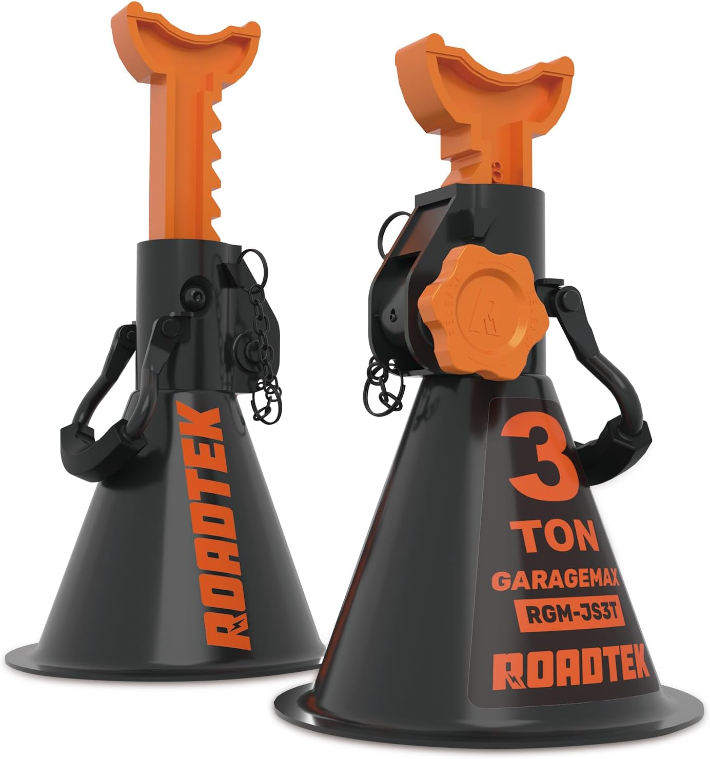 3 Ton Heavy Duty Car Jack Stands with Integrated Steel Base