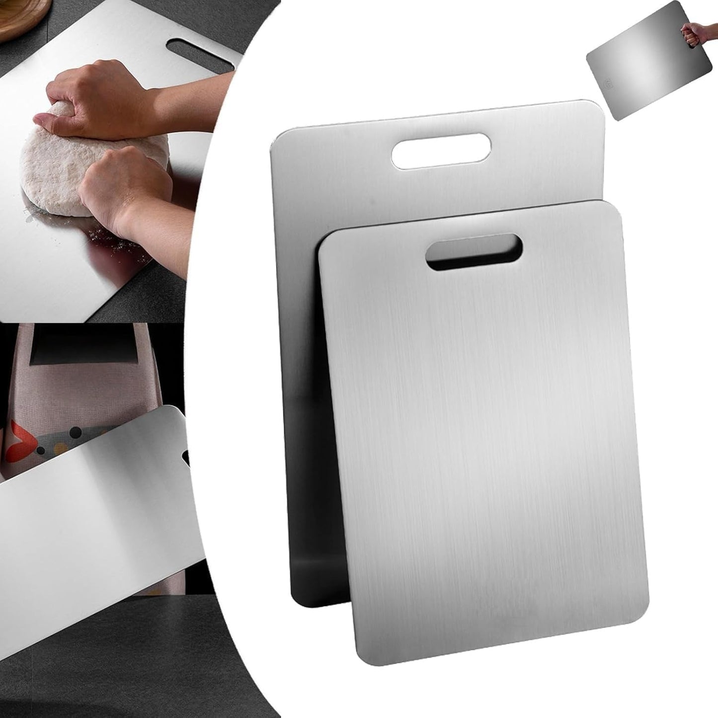 Titanium Cutting Board for Kitchen - Durable & Easy to Clean