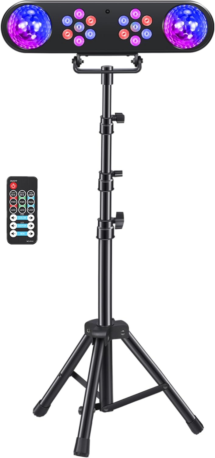 DJ Party Lights with Stand for Vibrant Events and Celebrations