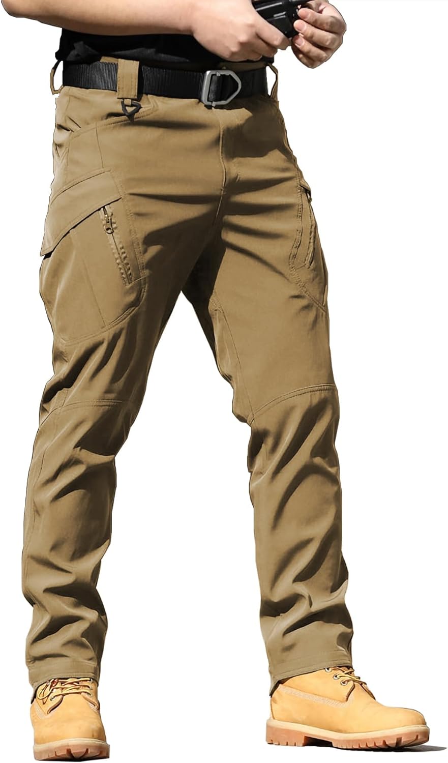 Men's Tactical Cargo Pants Lightweight Waterproof for Hiking