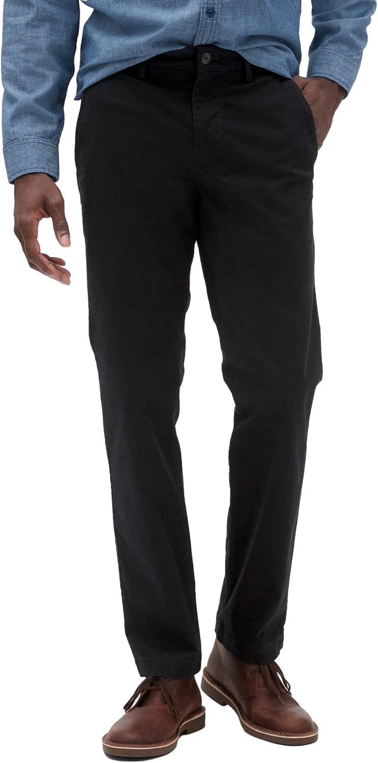 GAP Men's Essential Straight Fit Khaki Chino Pants for Every Occasion