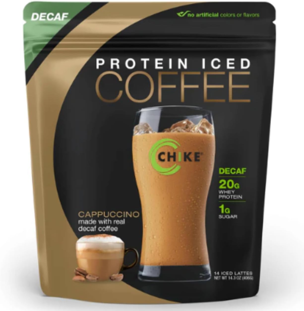 Chike Decaf Cappuccino Protein Coffee for a Delicious Boost
