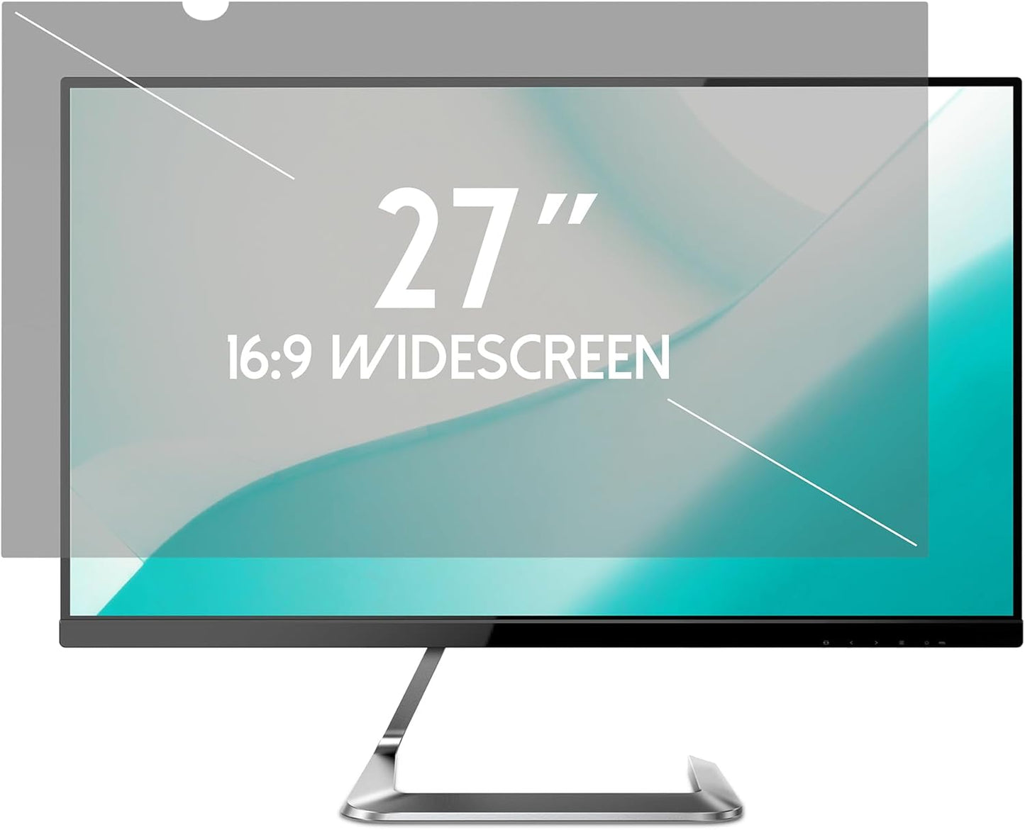 27 Inch Desktop Privacy Screen Shield for Wide Monitors