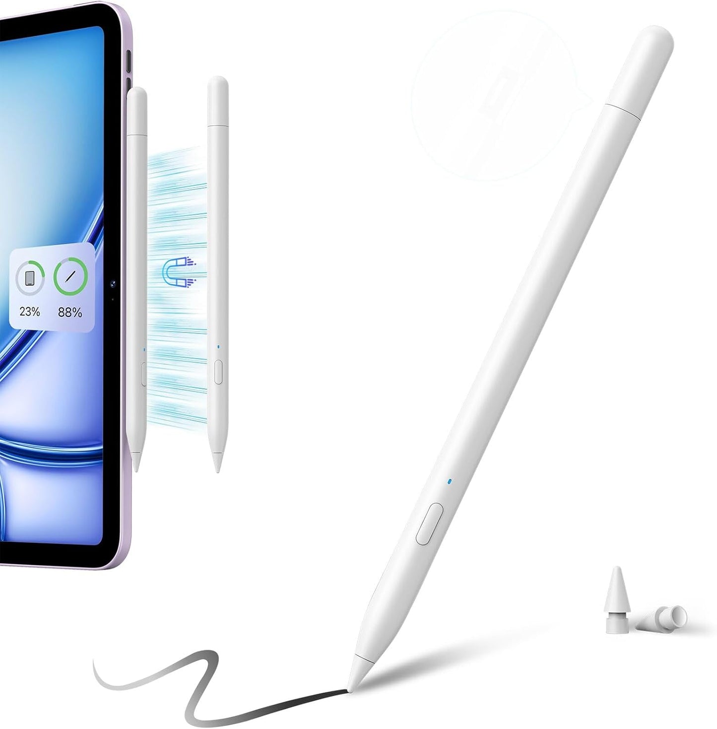 Magnetic Wireless Charging iPad Pencil 2nd Gen by TQQ