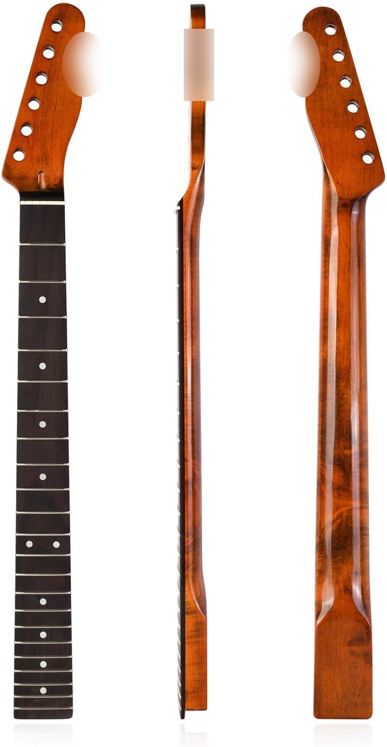 Maple Electric Guitar Neck with Rosewood Fingerboard for TL Tele