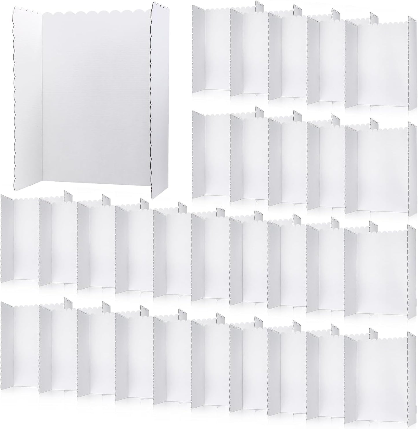 36 Pcs Trifold Poster Display Boards for Science Fair Projects