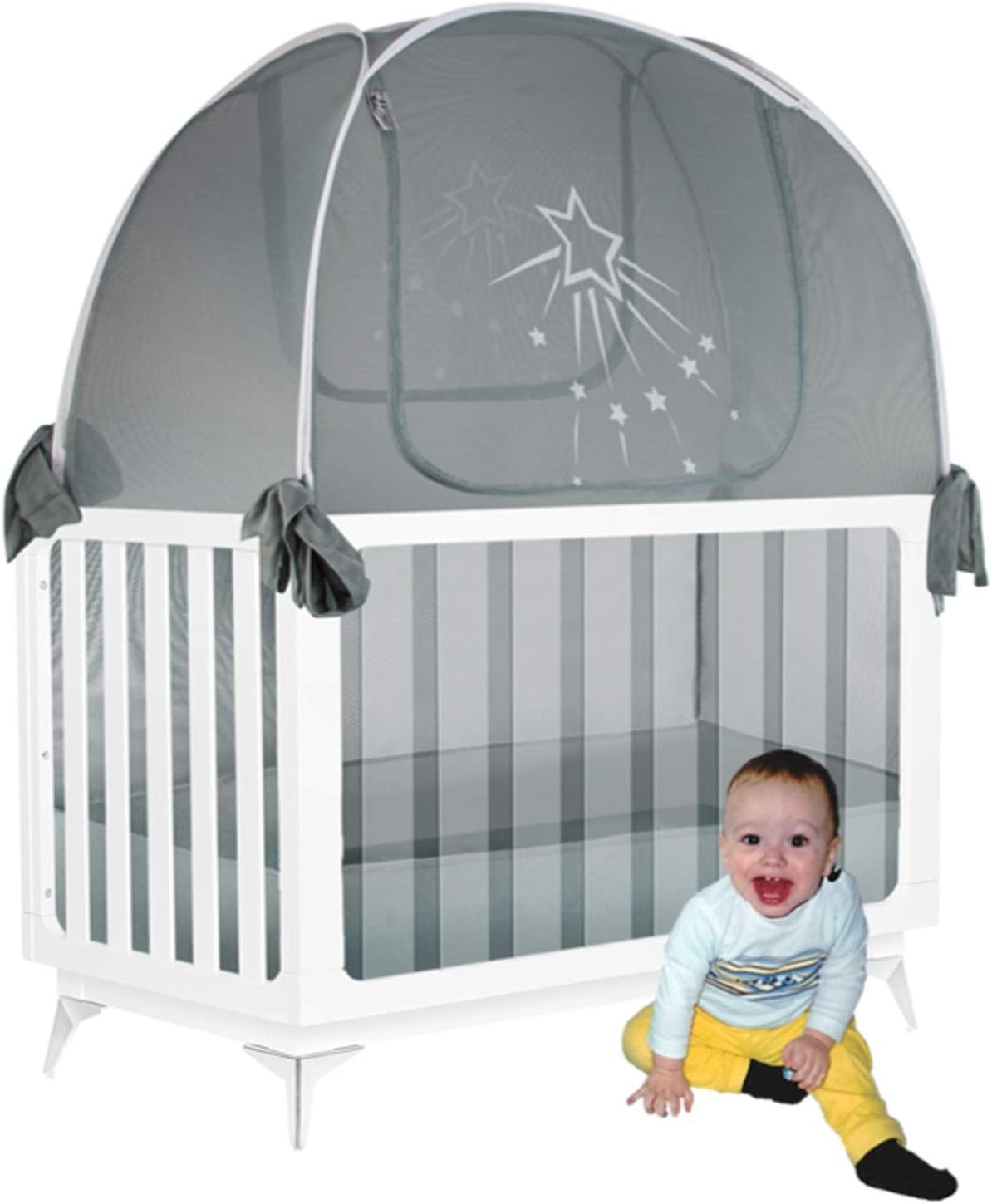 Baby Crib Tent - Toddler-Proof Safety Net