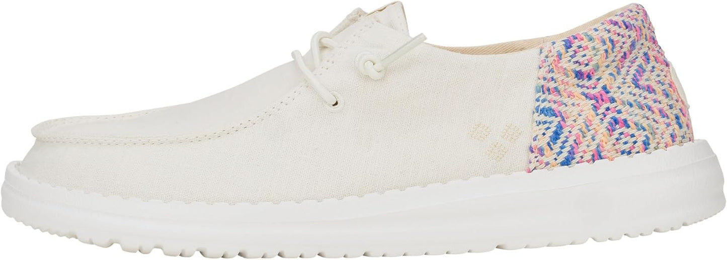 HEYDUDE Wendy Funk Baja Womens Slip-on Loafers for Comfort