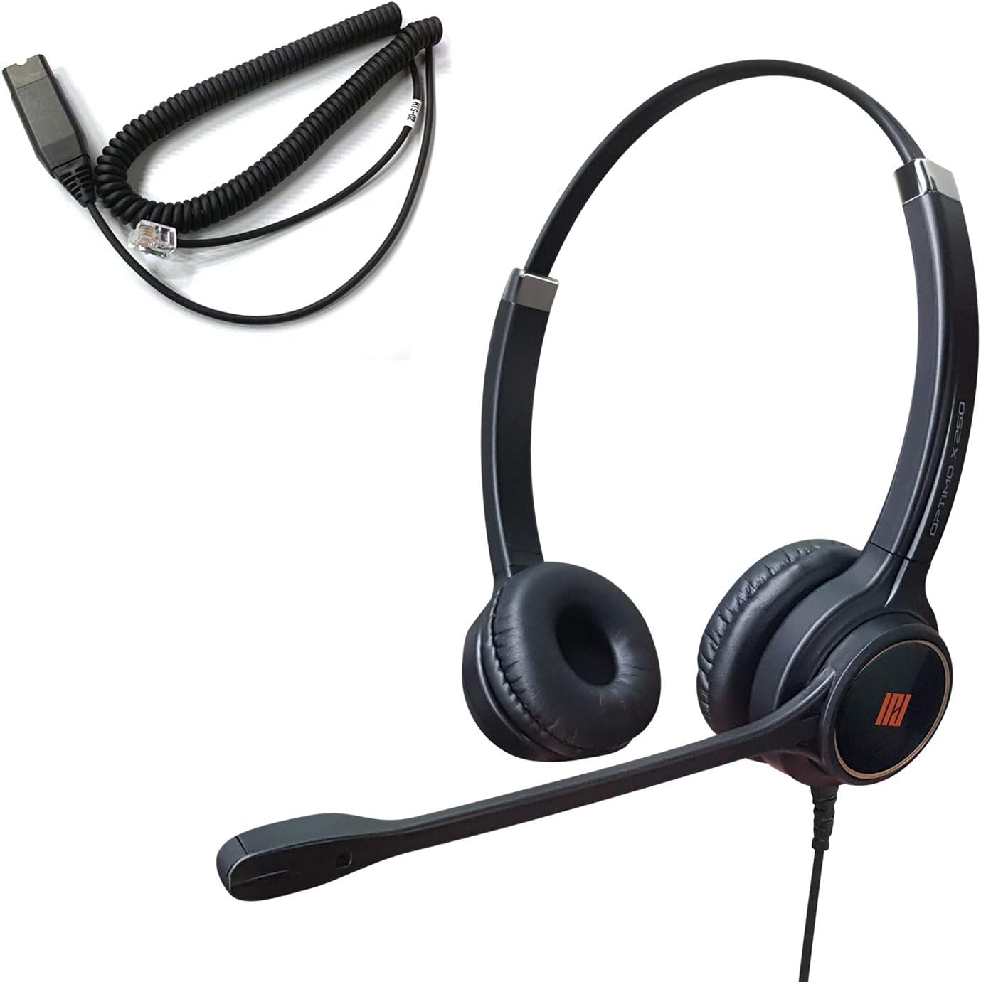 IPD IPH-255 Phone Headset with Noise Cancelling Microphone