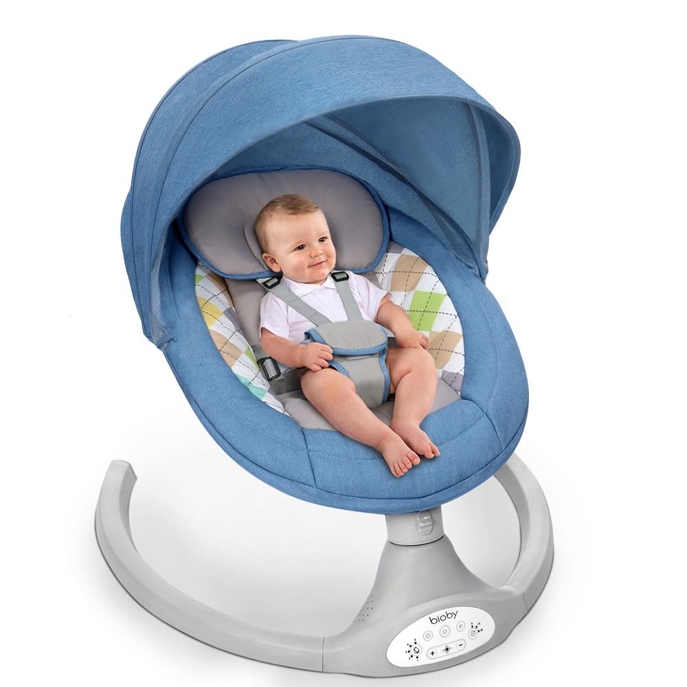 Portable Bluetooth Baby Swing for Outdoor Fun