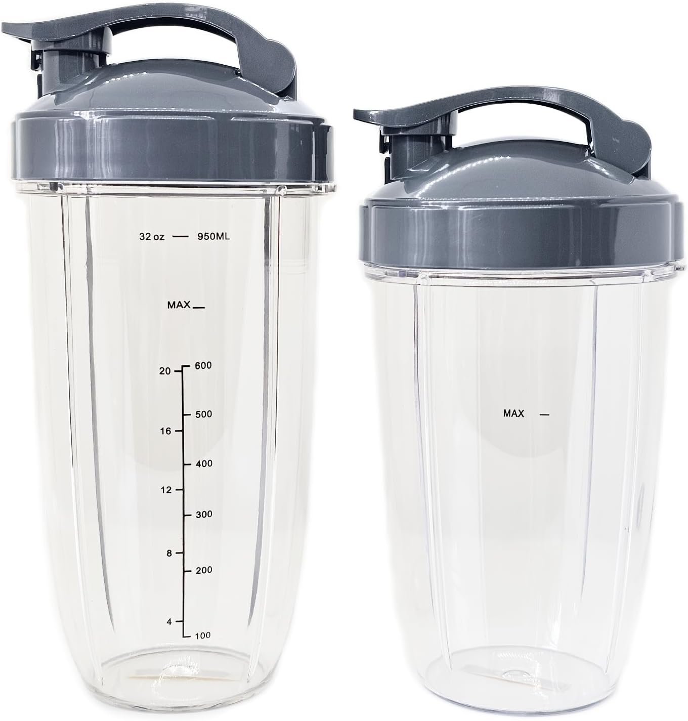 Convenient Flip-Top Blender Cups for Nutribullet Pro - Kuntorie