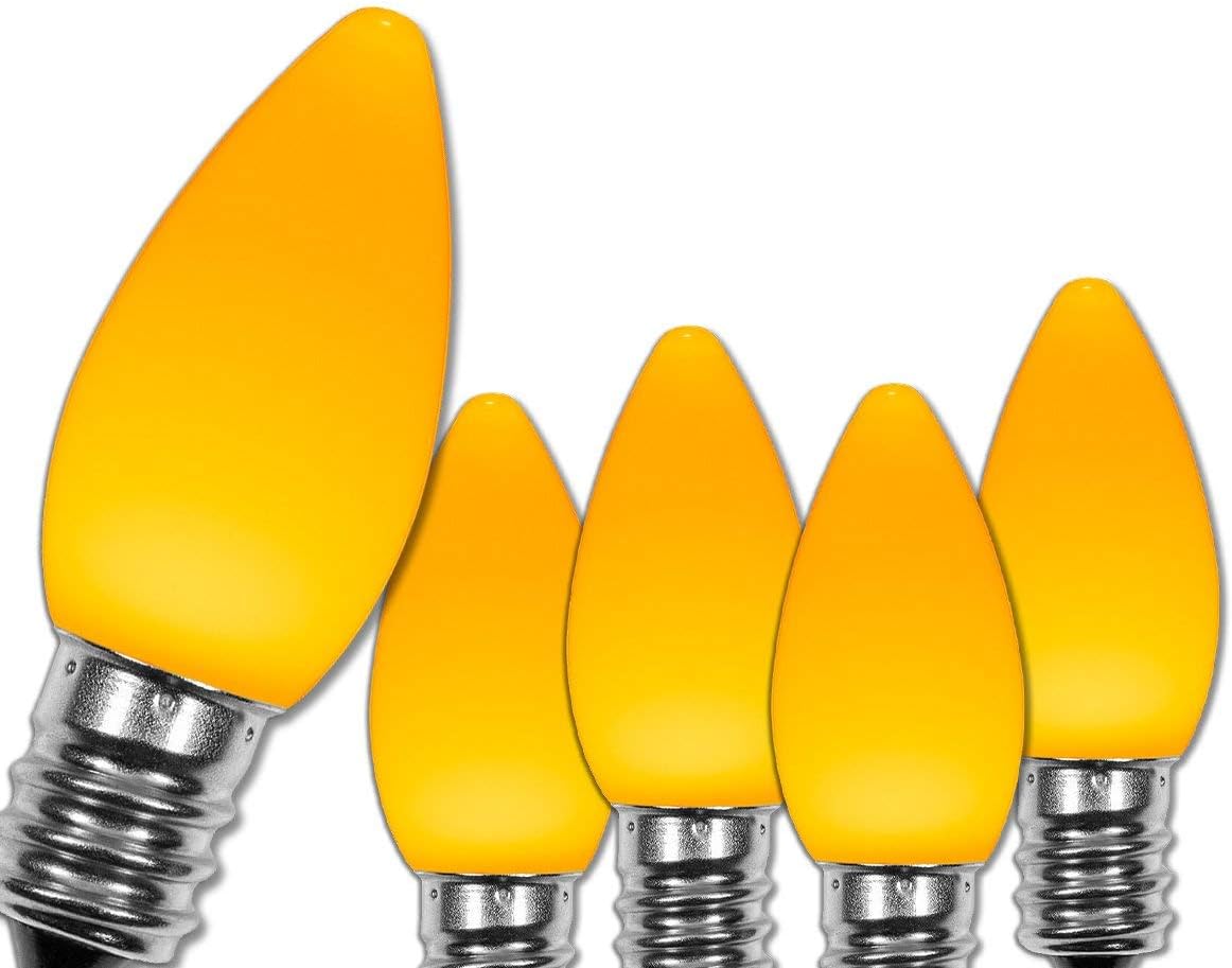 Wintergreen Lighting OptiCore C7 LED Bulbs - Premium Outdoor Lights