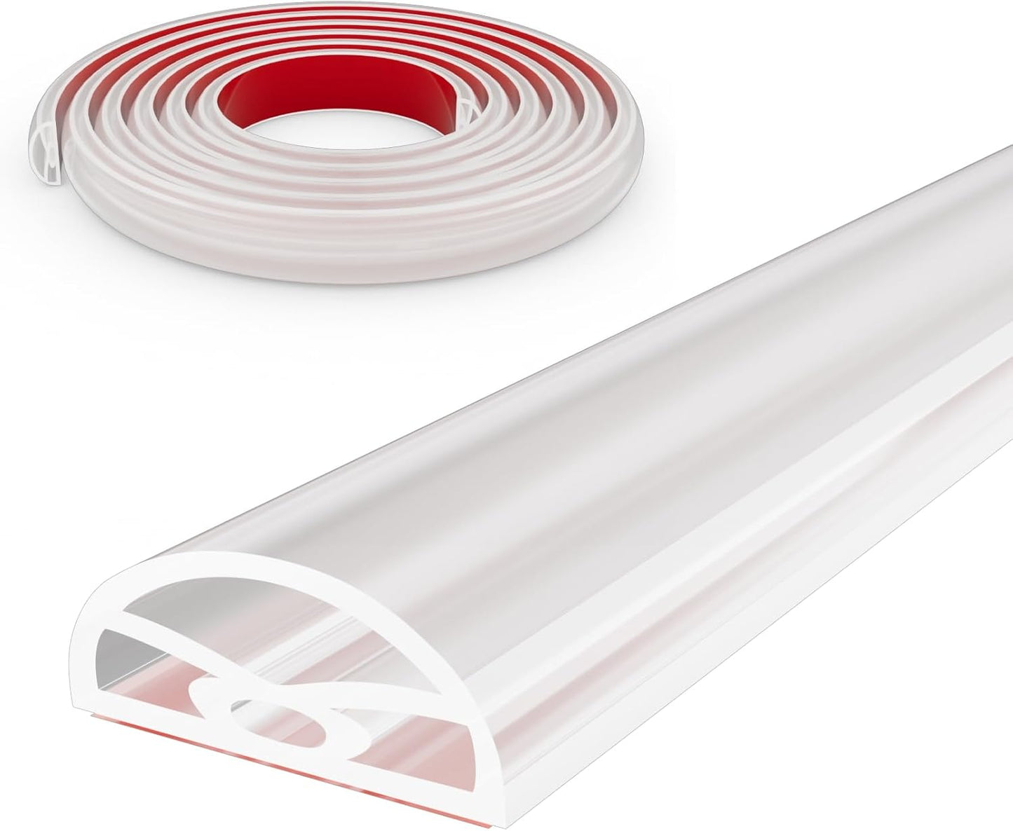 118 Transparent Shower Threshold Water Dam Stopper for Wet Dry