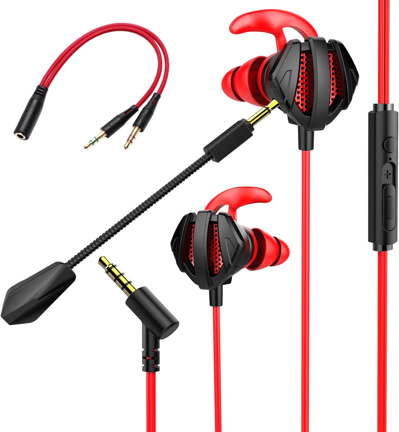 Detachable Mic Gaming Headset | Enhanced Bass | Noise Cancelling