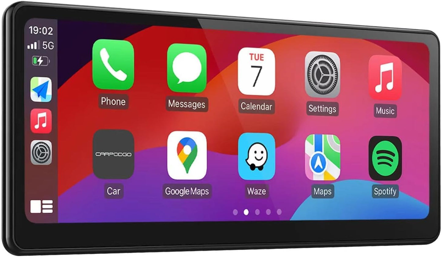 CarpodGo T3 Pro Portable Car Stereo with 8.9in Screen