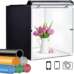 GLZWIG Lightbox 24x24 Inch Photo Studio Kit Review