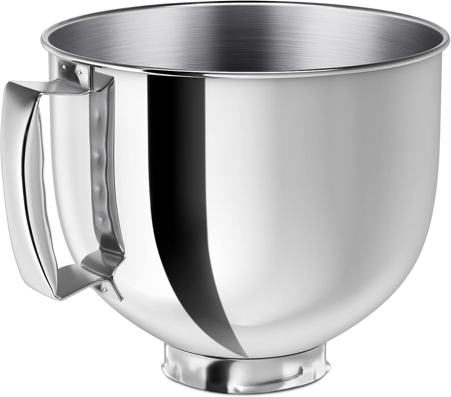 Stainless Steel Mixer Bowl for KitchenAid 4.5-5 QT Models