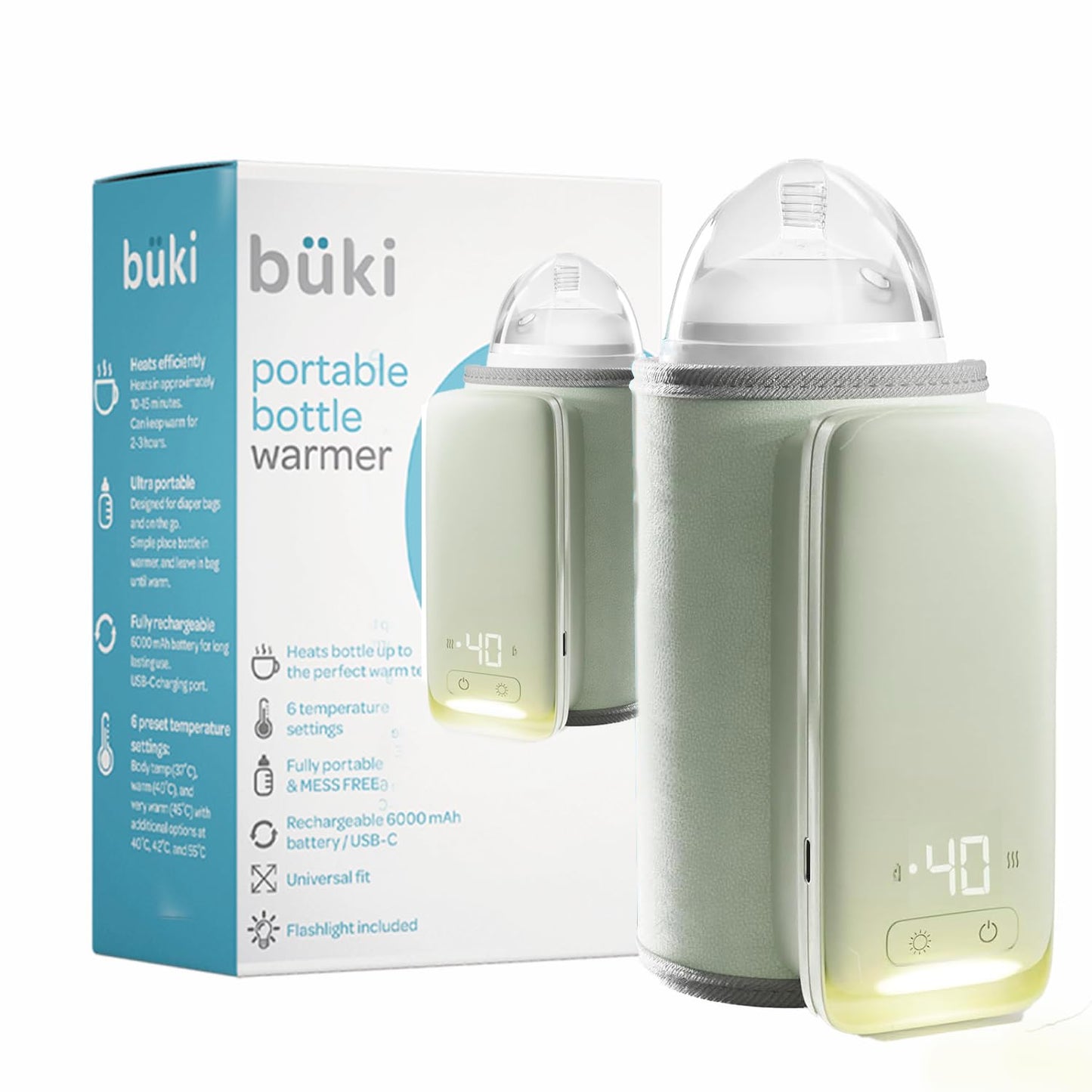 Leak-Proof Portable Bottle Warmer - Kindersense