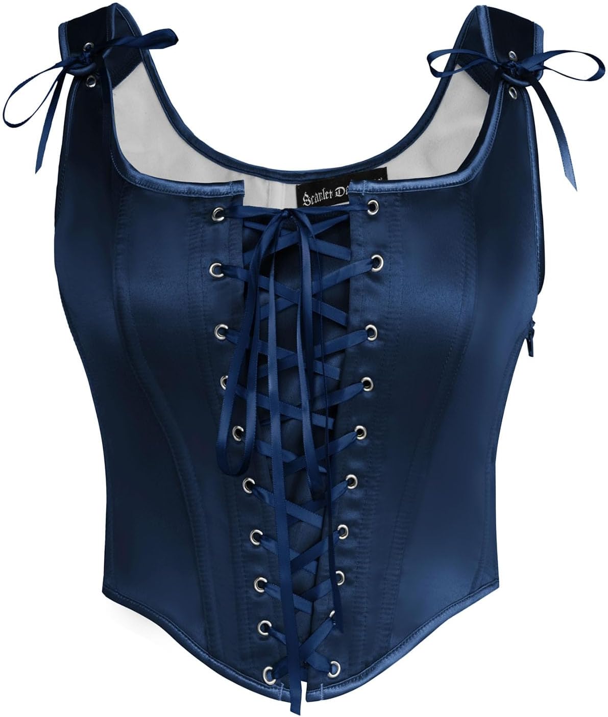 Vintage Overbust Corset Bustier Bodyshaper for Women