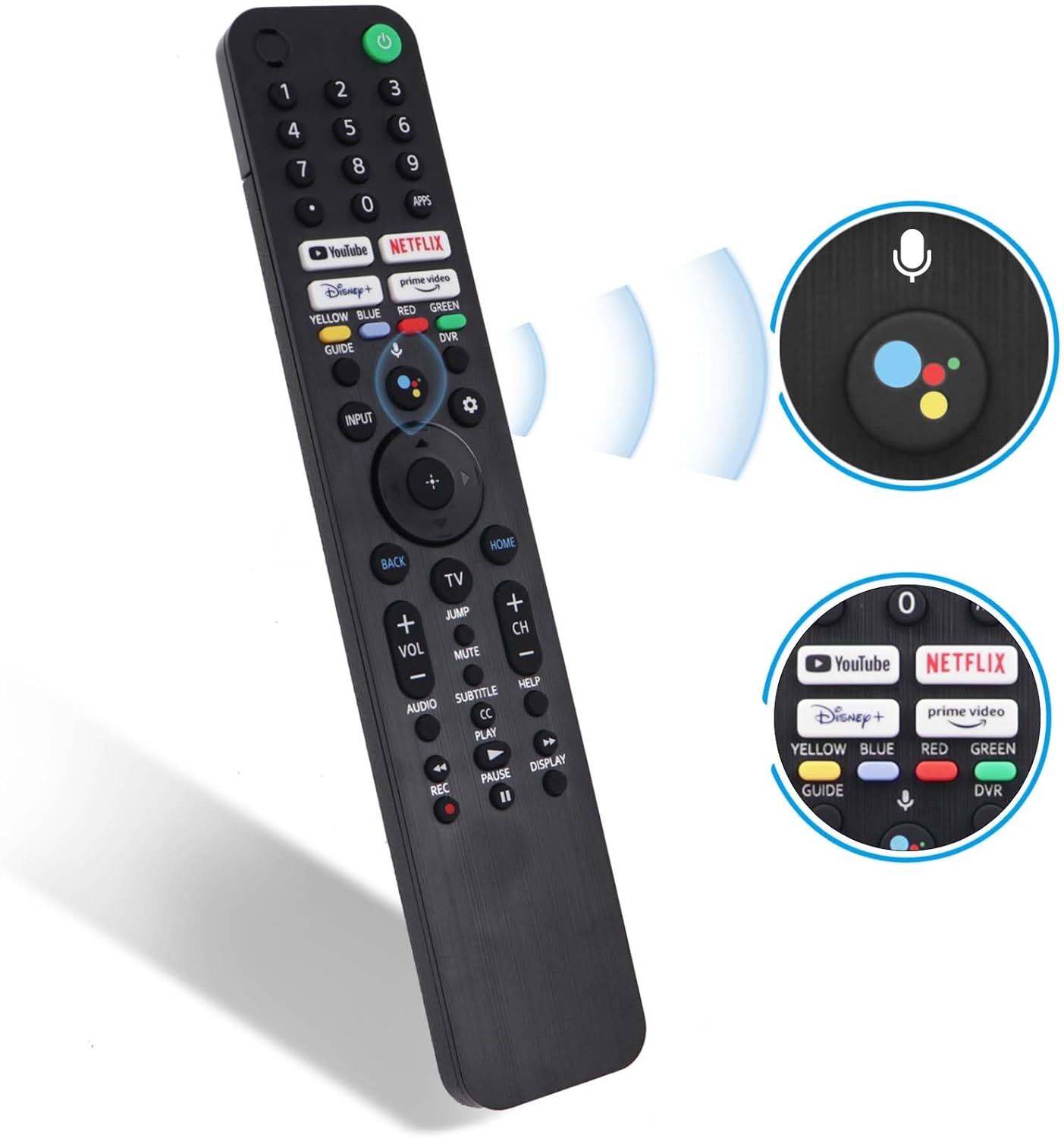Sony Smart TV Voice Remote - RMF-TX520U Replacement