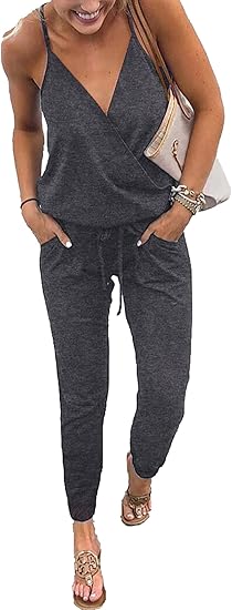 PRETTYGARDEN Women's Summer Casual Jumpsuits with Pockets
