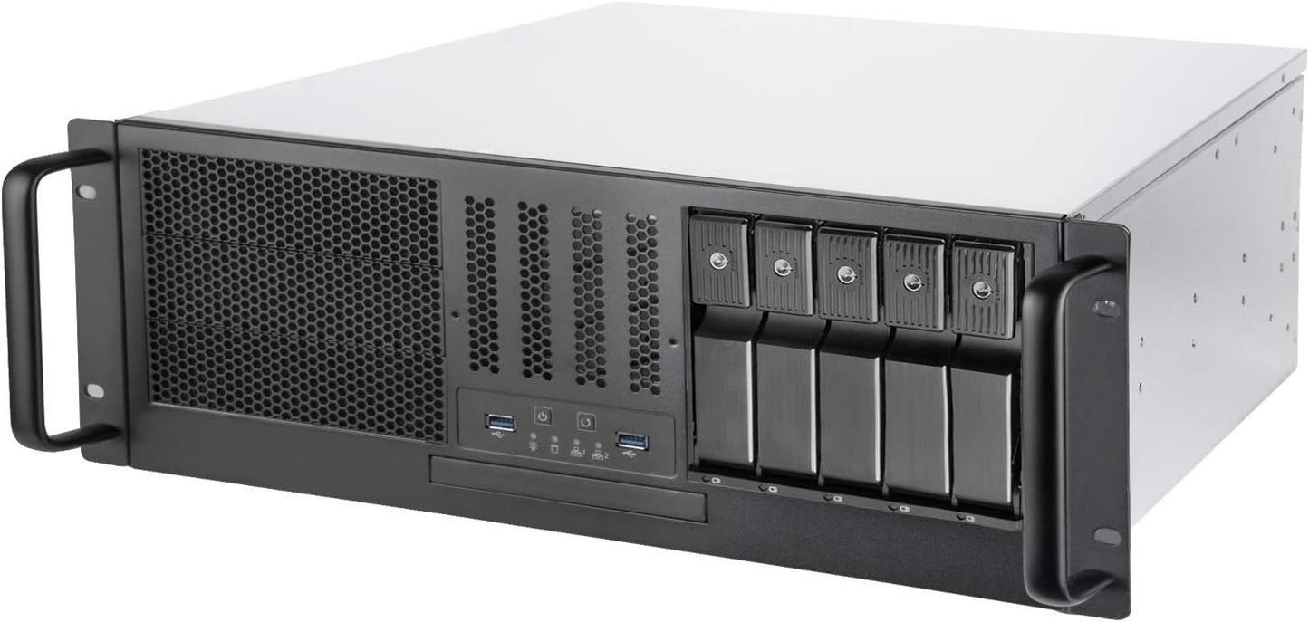 SilverStone RM41-H08 Rackmount Server Case with Hot-Swap Bays