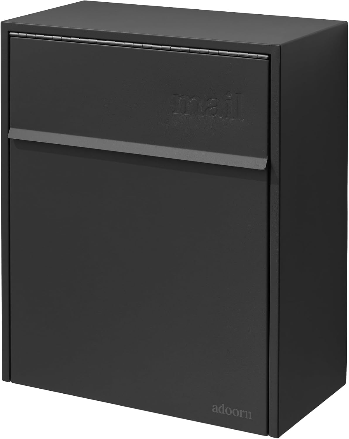 Large Anti-Theft Locking Wall Mount Mailbox for Secure Deliveries