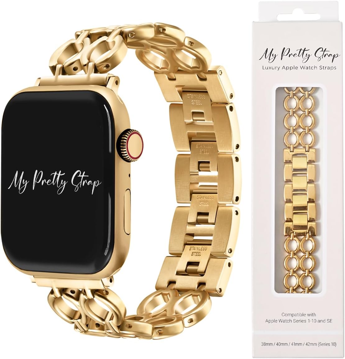 Premium Stainless Steel Apple Watch Band Strap for All Occasions