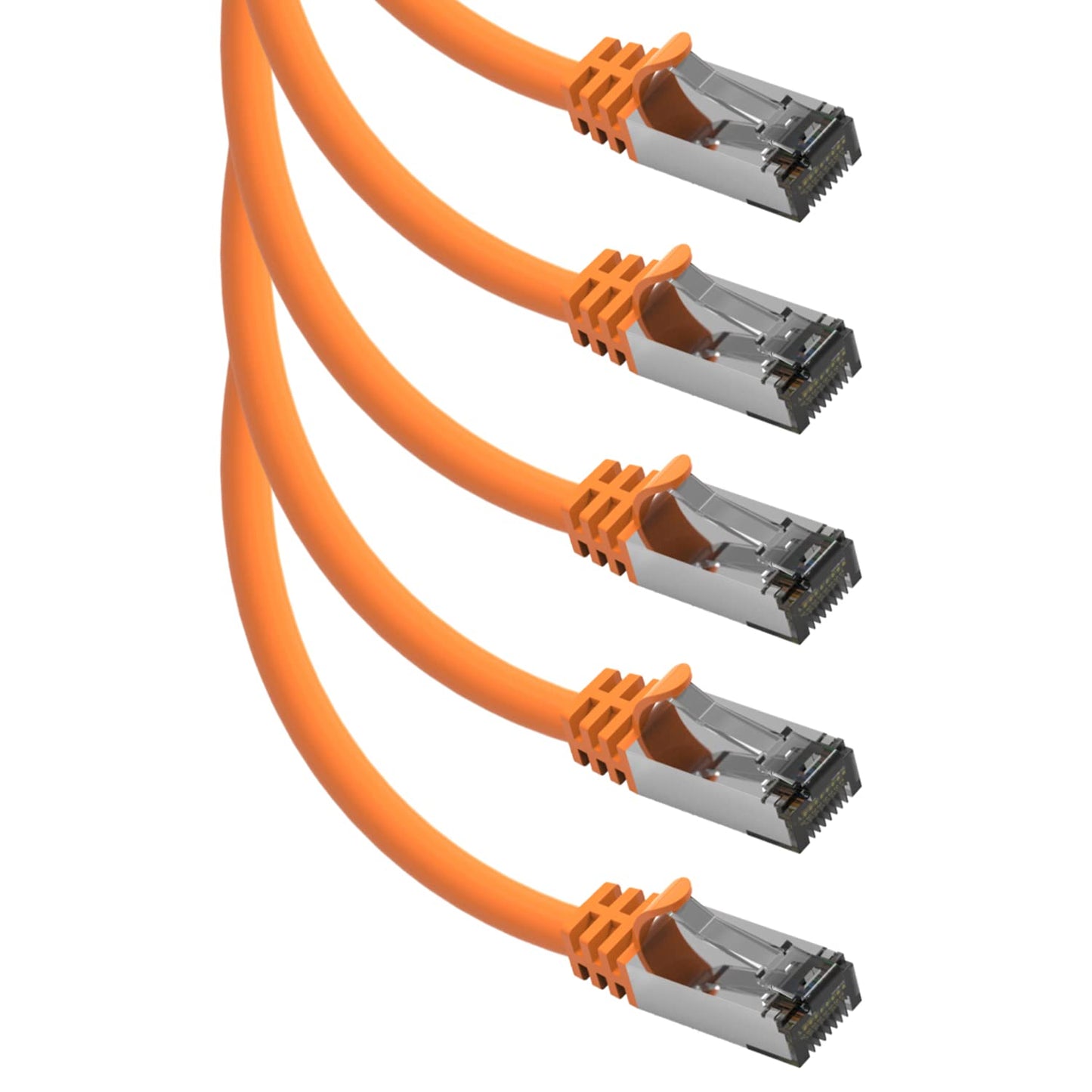 50 Micron Gold Plated 10Ft Cat.8 Ethernet Cable for High Speed