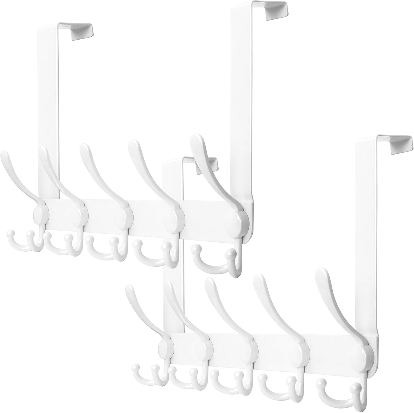 WEBI Over The Door Hooks for Coats, Towels, and Clothes