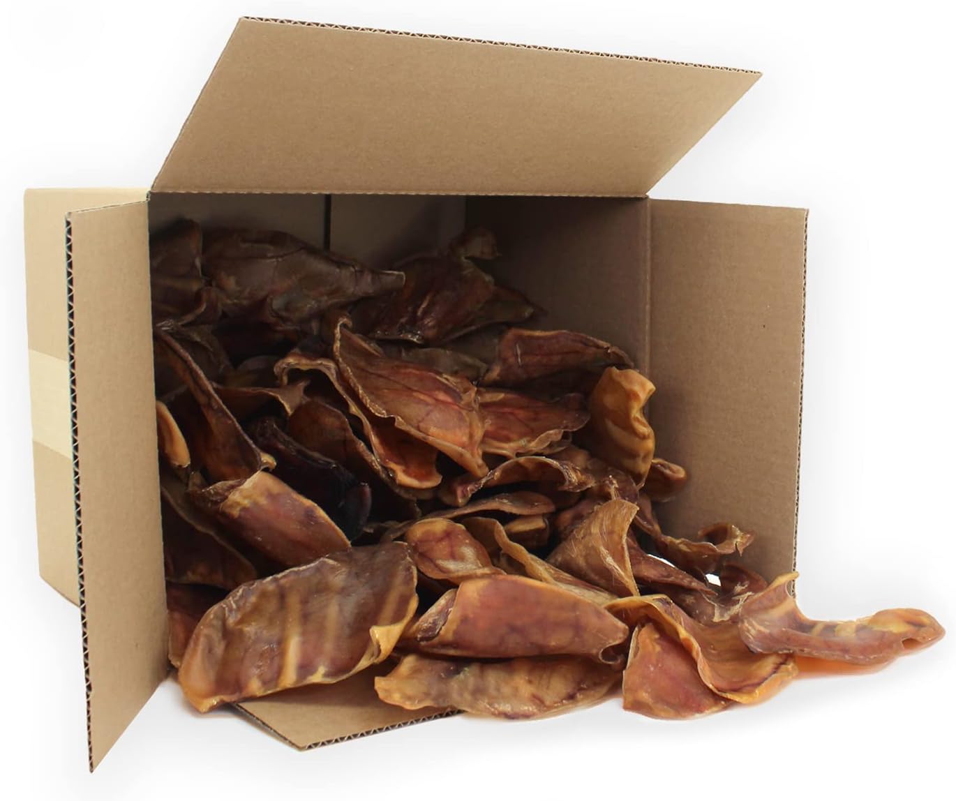 GigaBite Roasted Pig Ears for Dogs - Natural Chews for All Breeds
