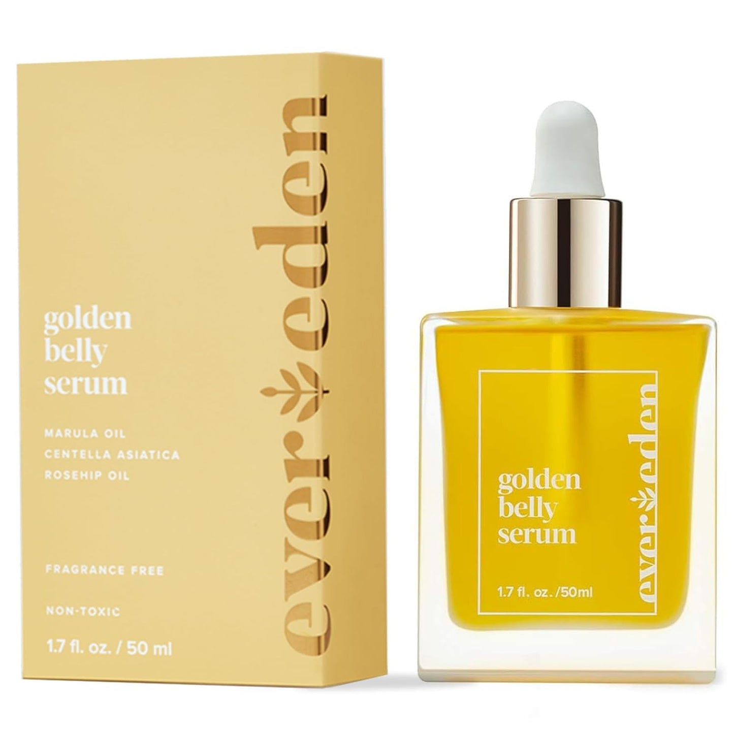 Evereden Golden Belly Serum: Clean Vegan Stretch Mark Oil