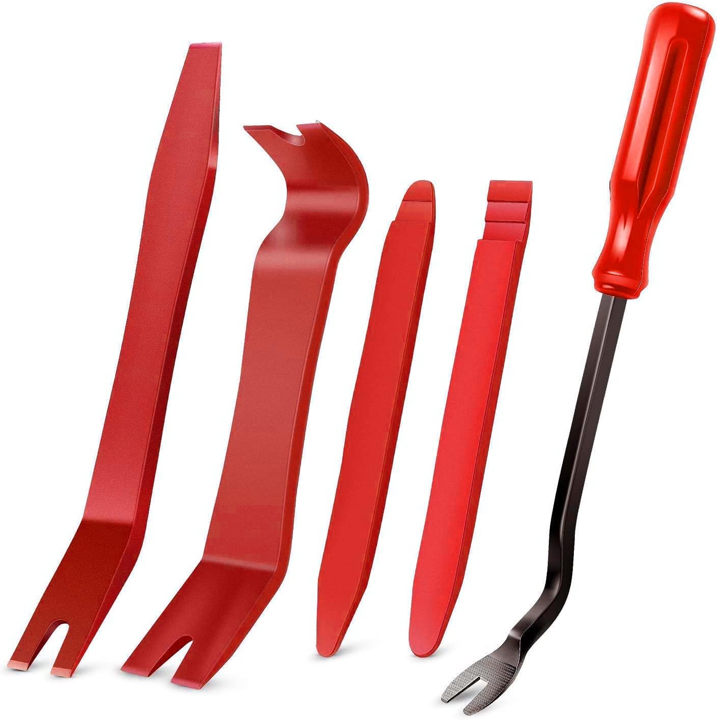 GOOACC 5PCS Nylon Auto Trim Tool Kit - No Scratch Panel & Dash Removal