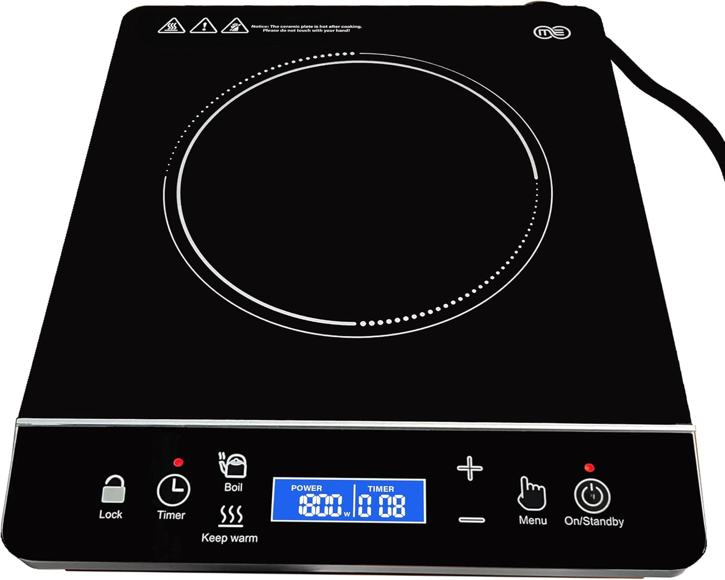 OMEO Portable Induction Cooktop Hot Plate for Efficient Cooking